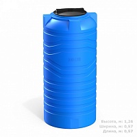 Емкость вертикальная N 300 литров  в Белгороде