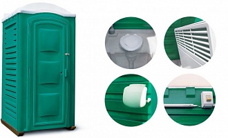 Мобильная туалетная кабина утепленная купить в Белгороде