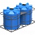 Кассета для воды V 2* 5000 л объемом 10 м﻿3   купить с доставкой в 
  REGION_NAME_DECLINE_PP# в компании ПластикПроф