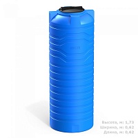 Емкость вертикальная N 500 литров  в Белгороде