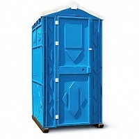 Туалетная кабина для стройки Эконом купить в Белгороде